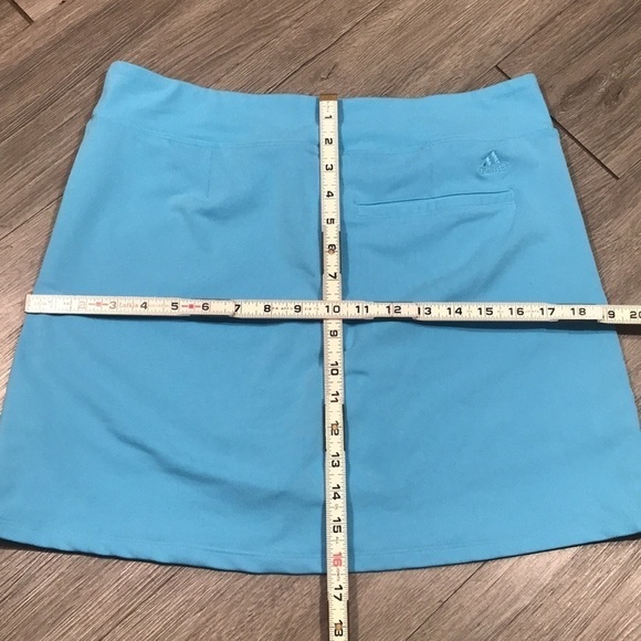 Adidas Turquoise Athletic Climalite Skort size 8 - Picture 9 of 10